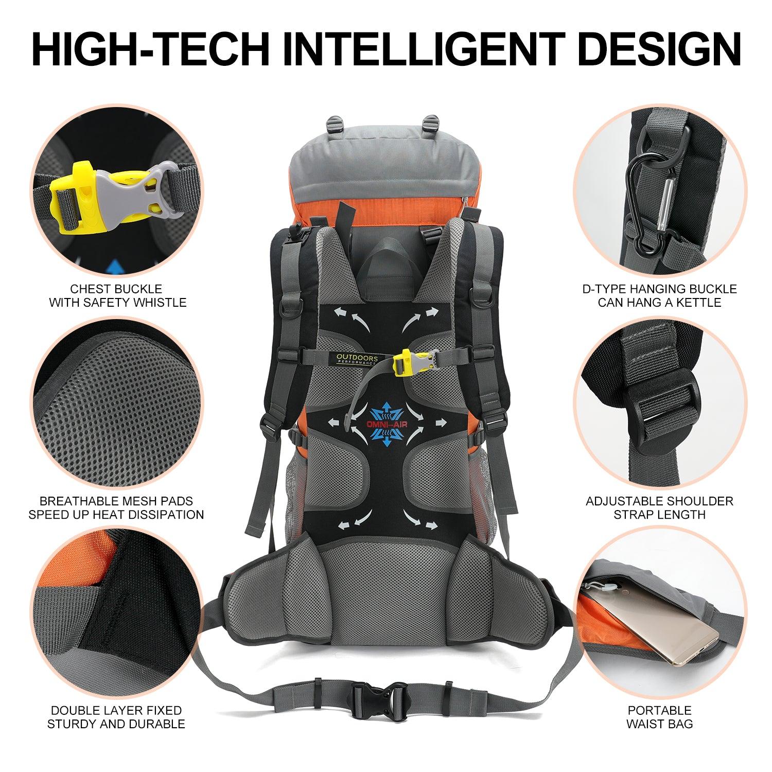 INOXTO 65/85L Lightweight  Backpack - Image 18