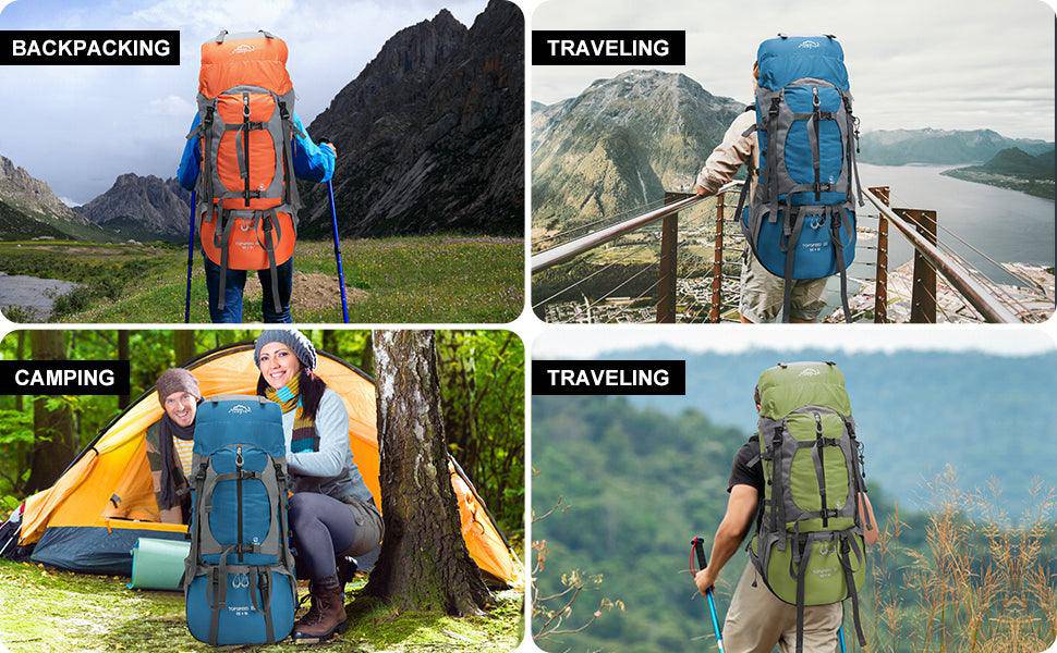 INOXTO 65/85L Lightweight  Backpack - Image 22