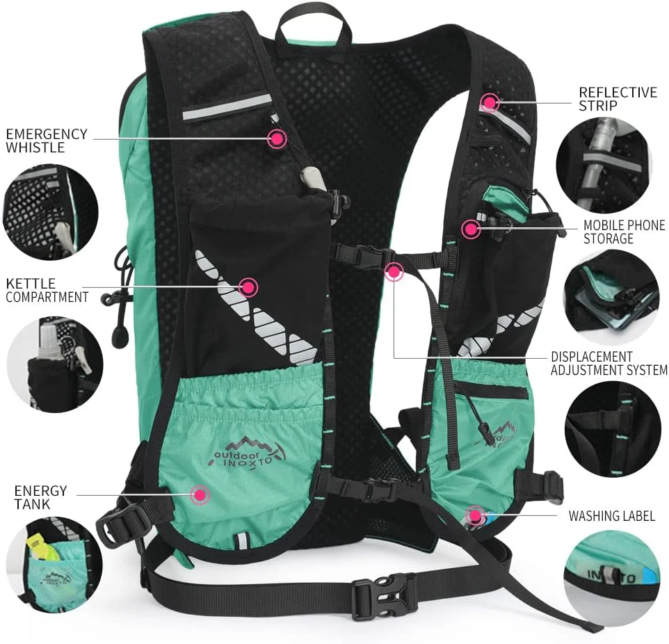 INOXTO 8 Hydration Pack Backpack for Outdoor - Image 14