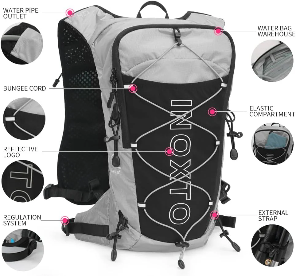 INOXTO 8 Hydration Pack Backpack for Outdoor - Image 18