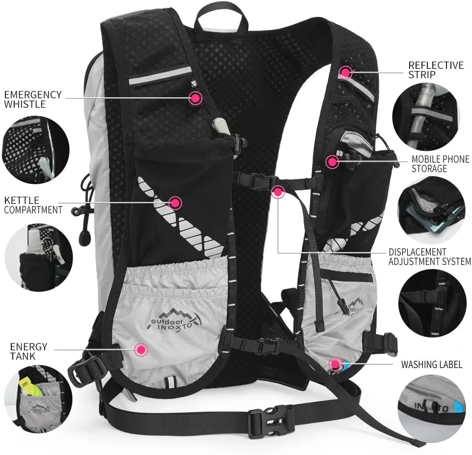 INOXTO 8 Hydration Pack Backpack for Outdoor - Image 20