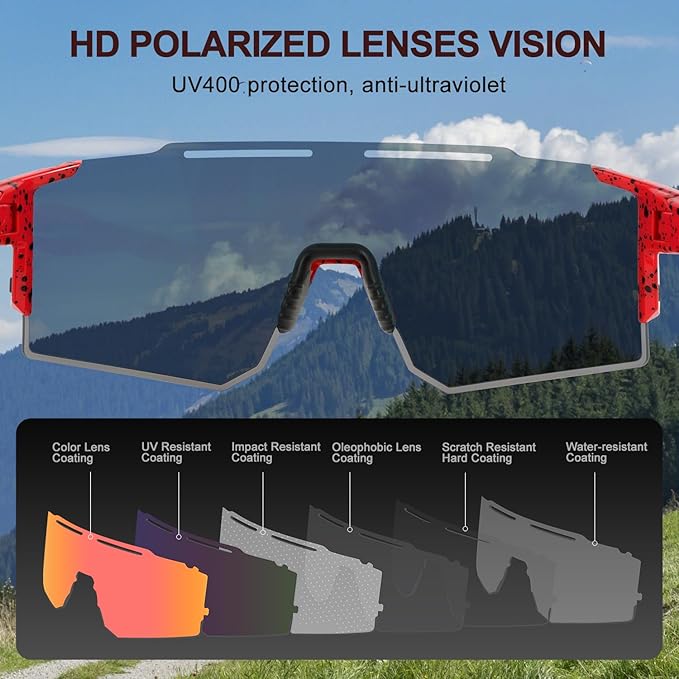 INOXTO Polarized Sports Sunglass - Image 11
