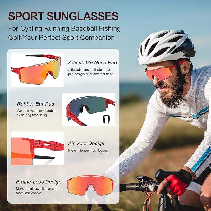 INOXTO Polarized Sports Sunglass - Image 9