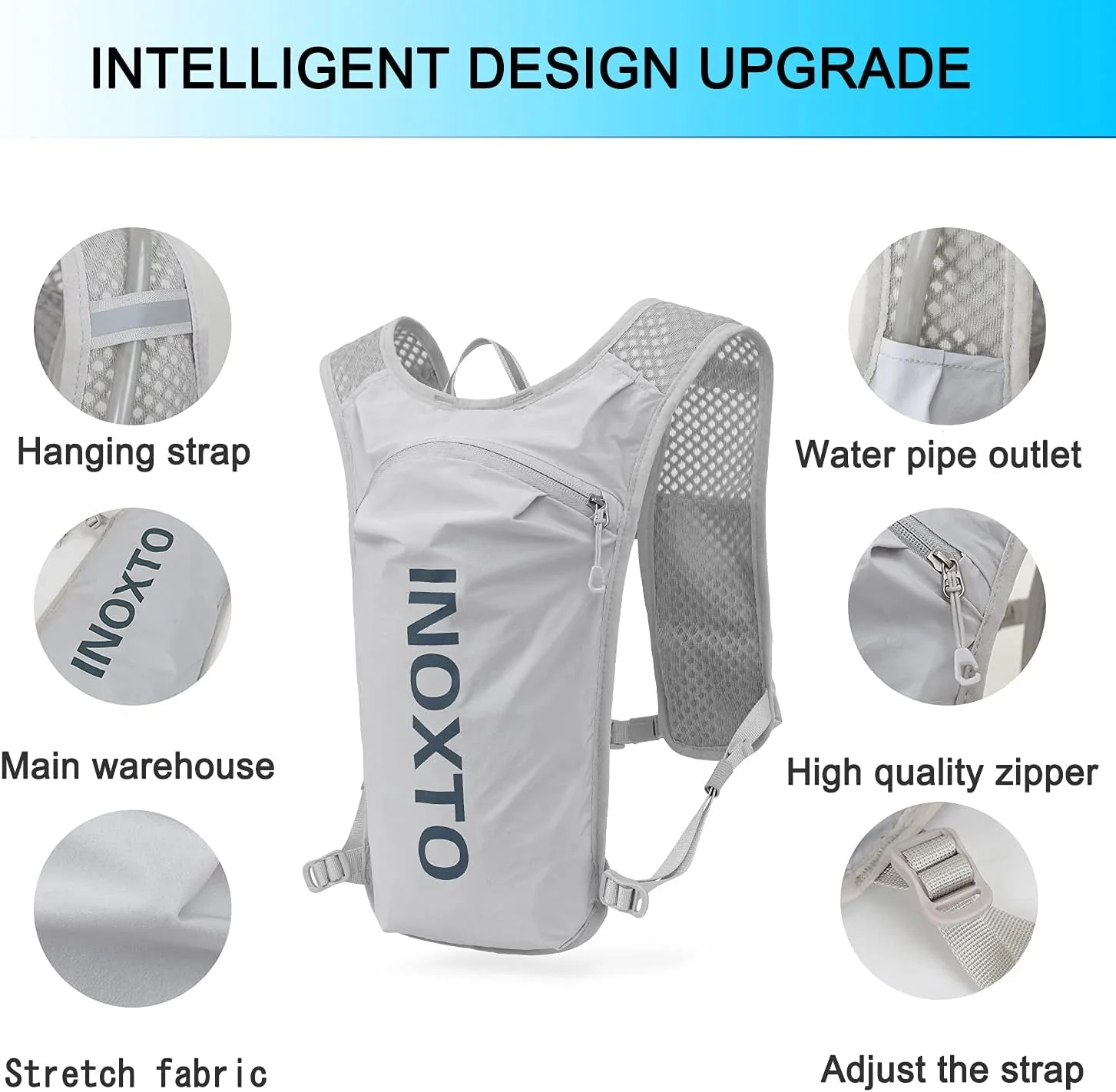INOXTO Phantom - Running Hydration Vest - Image 11