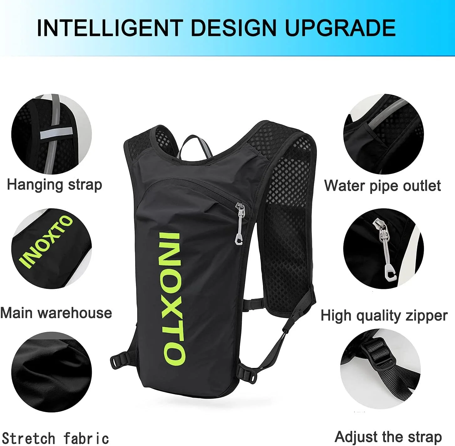 INOXTO Phantom - Running Hydration Vest - Image 29