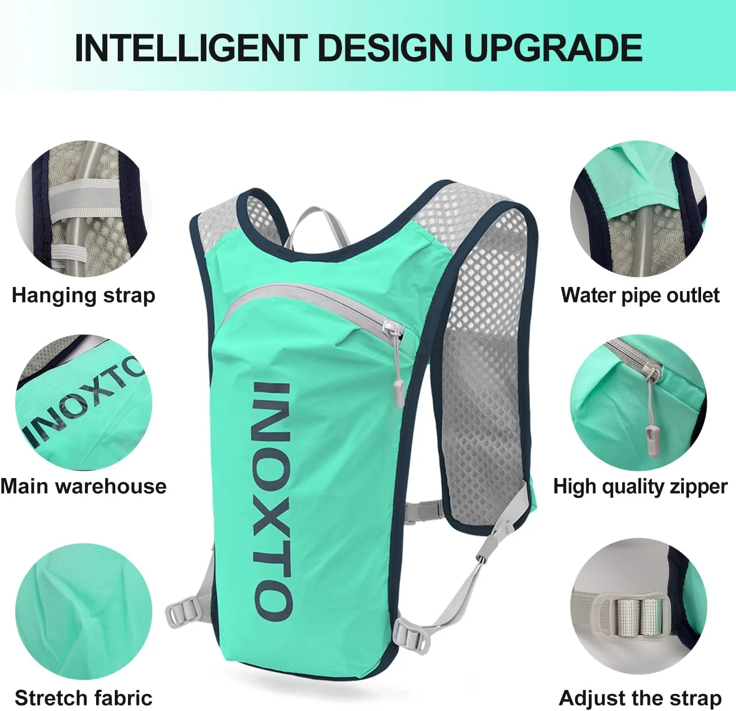 INOXTO Phantom - Running Hydration Vest - Image 36