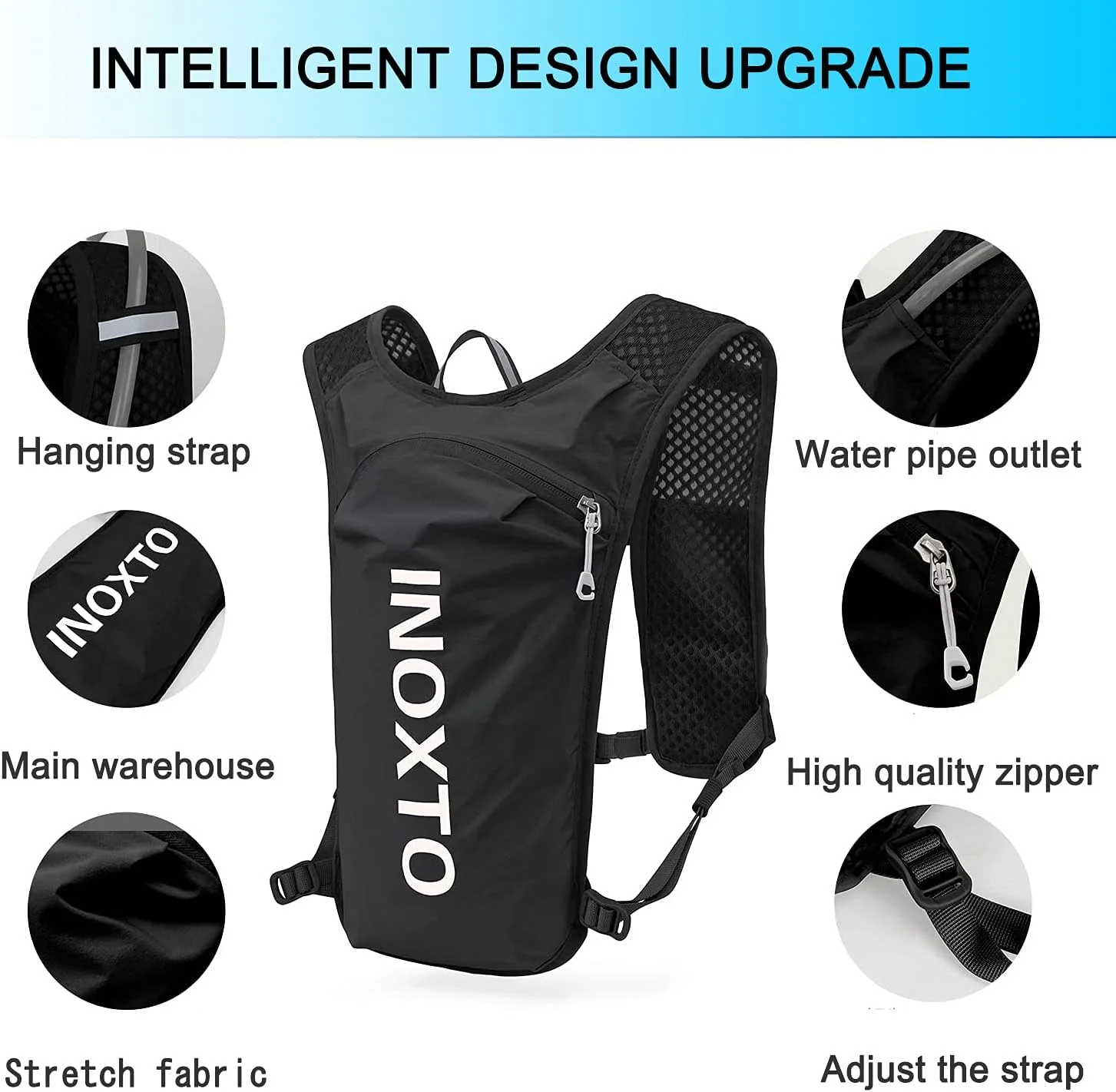 INOXTO Phantom - Running Hydration Vest - Image 4