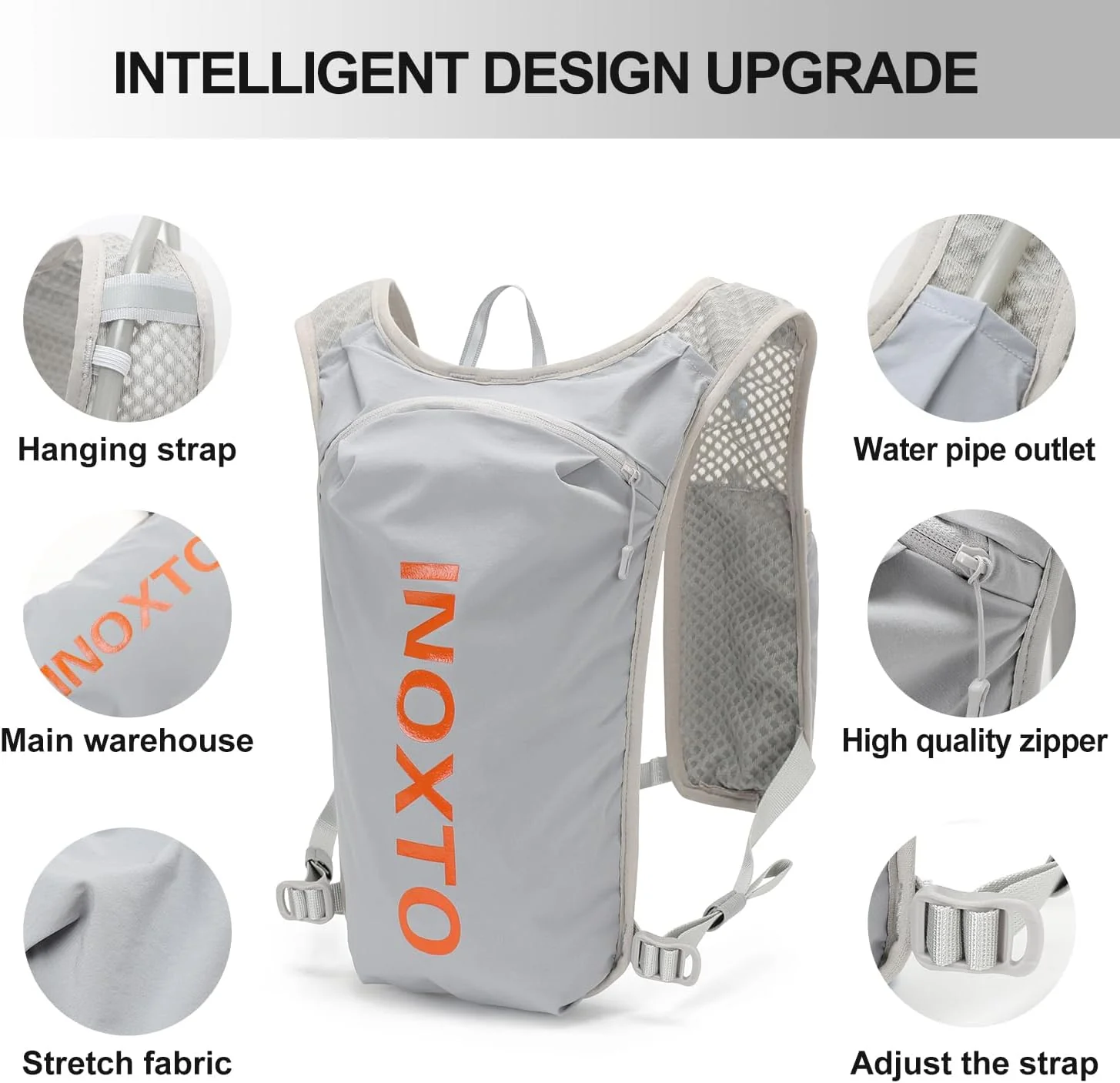 INOXTO Phantom - Running Hydration Vest - Image 43