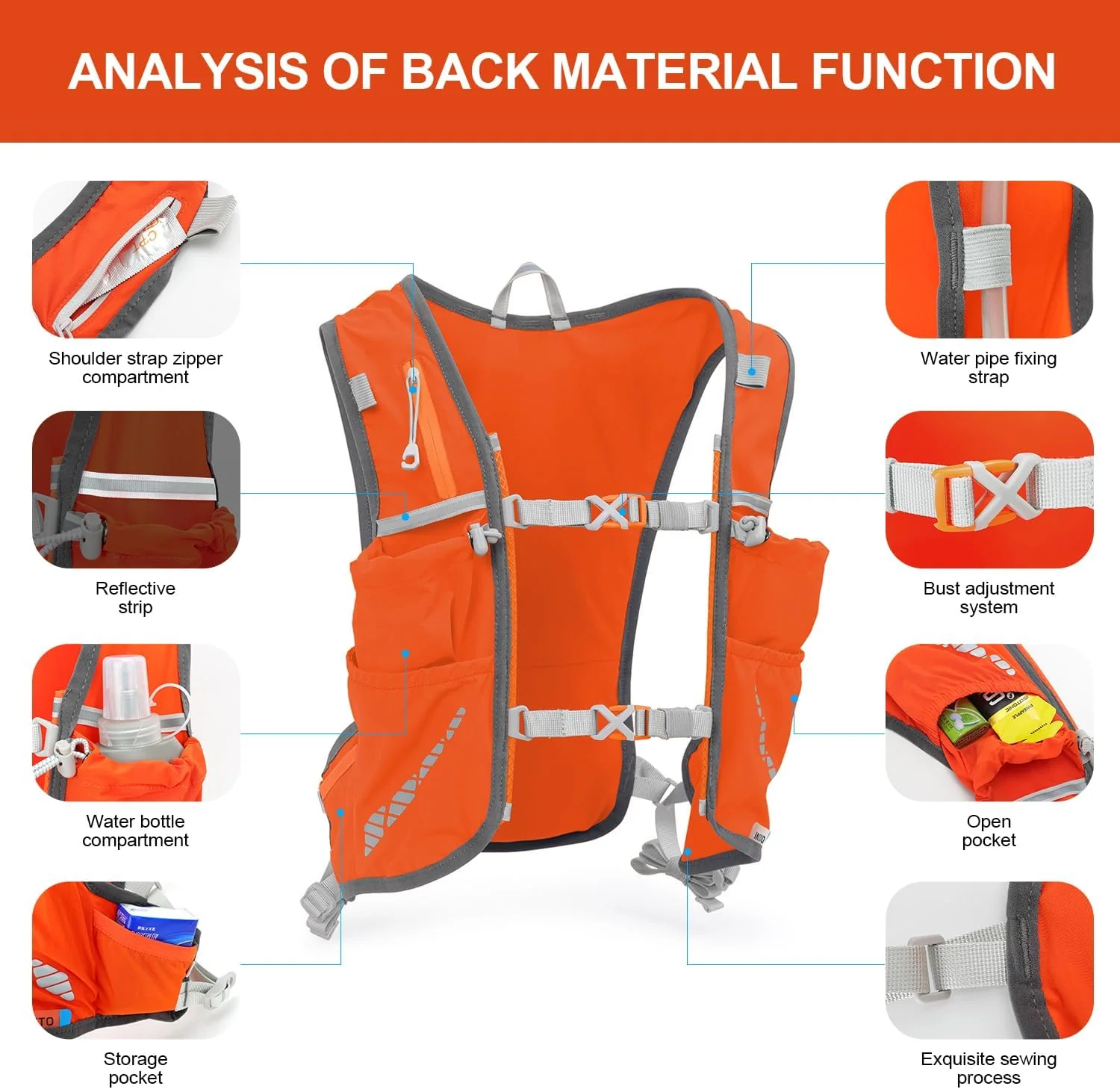 INOXTO Running Hydration Vest Set - Image 29