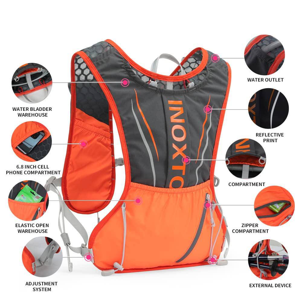 INOXTO  Running Hydration Vest for Men Women - Image 10