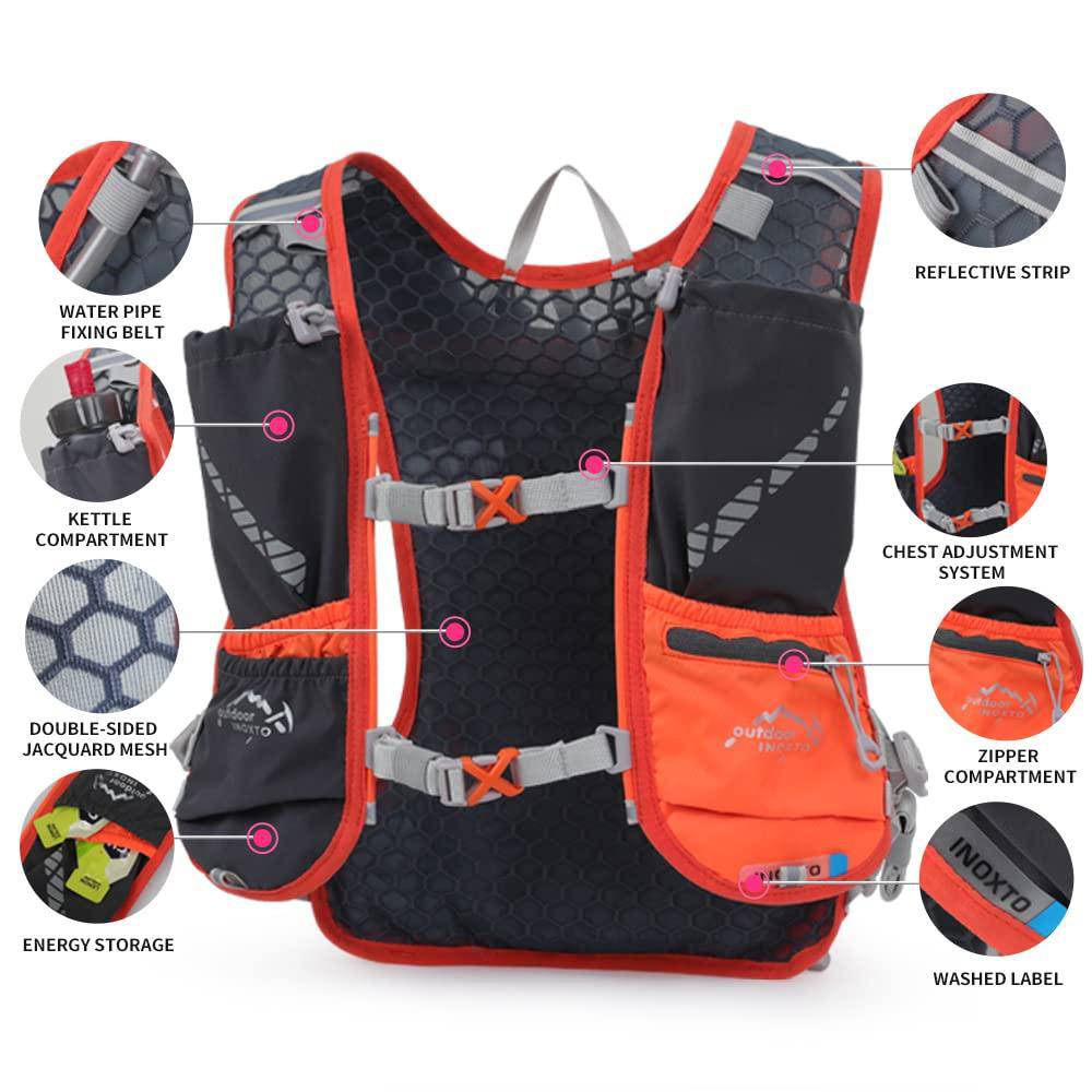 INOXTO  Running Hydration Vest for Men Women - Image 11