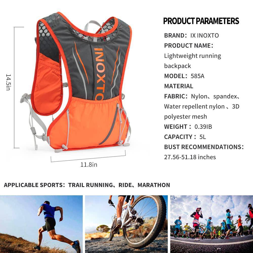 INOXTO  Running Hydration Vest for Men Women - Image 12