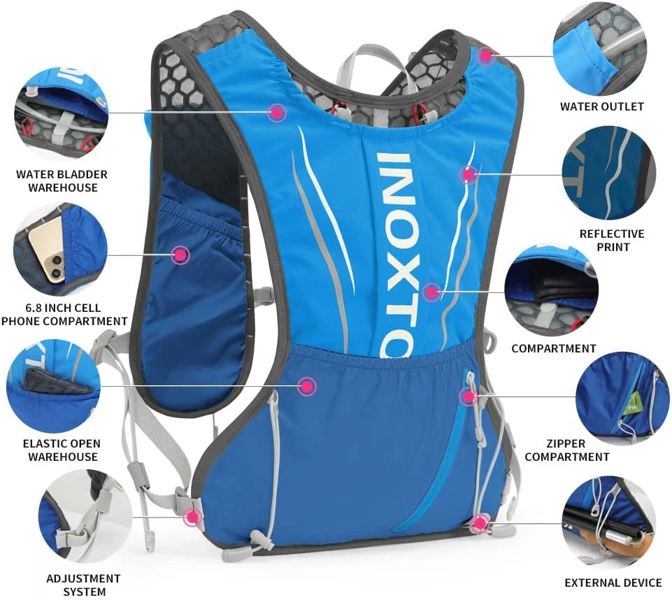 INOXTO  Running Hydration Vest for Men Women - Image 18