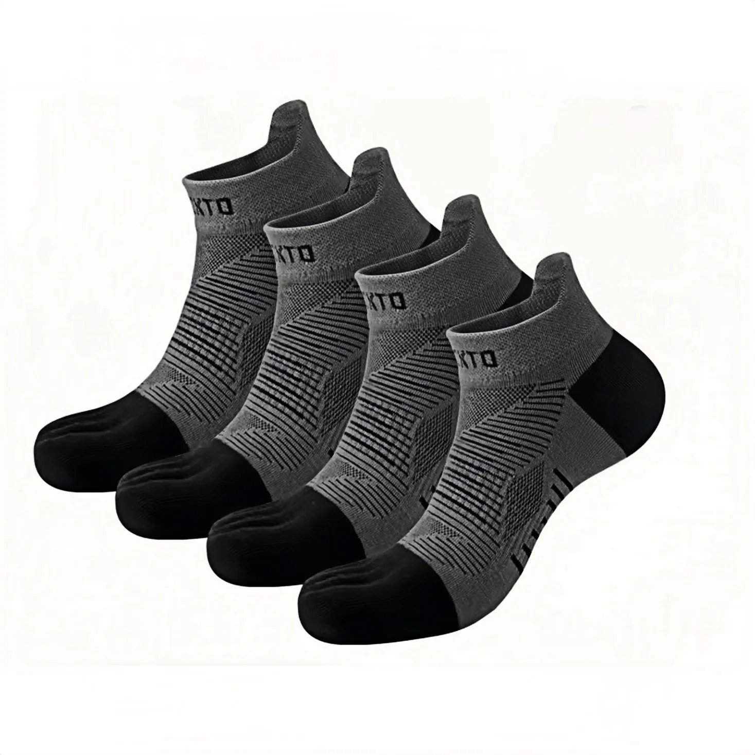 INOXTO Running Toe Socks-4 Pairs COOLMAX® - Image 10