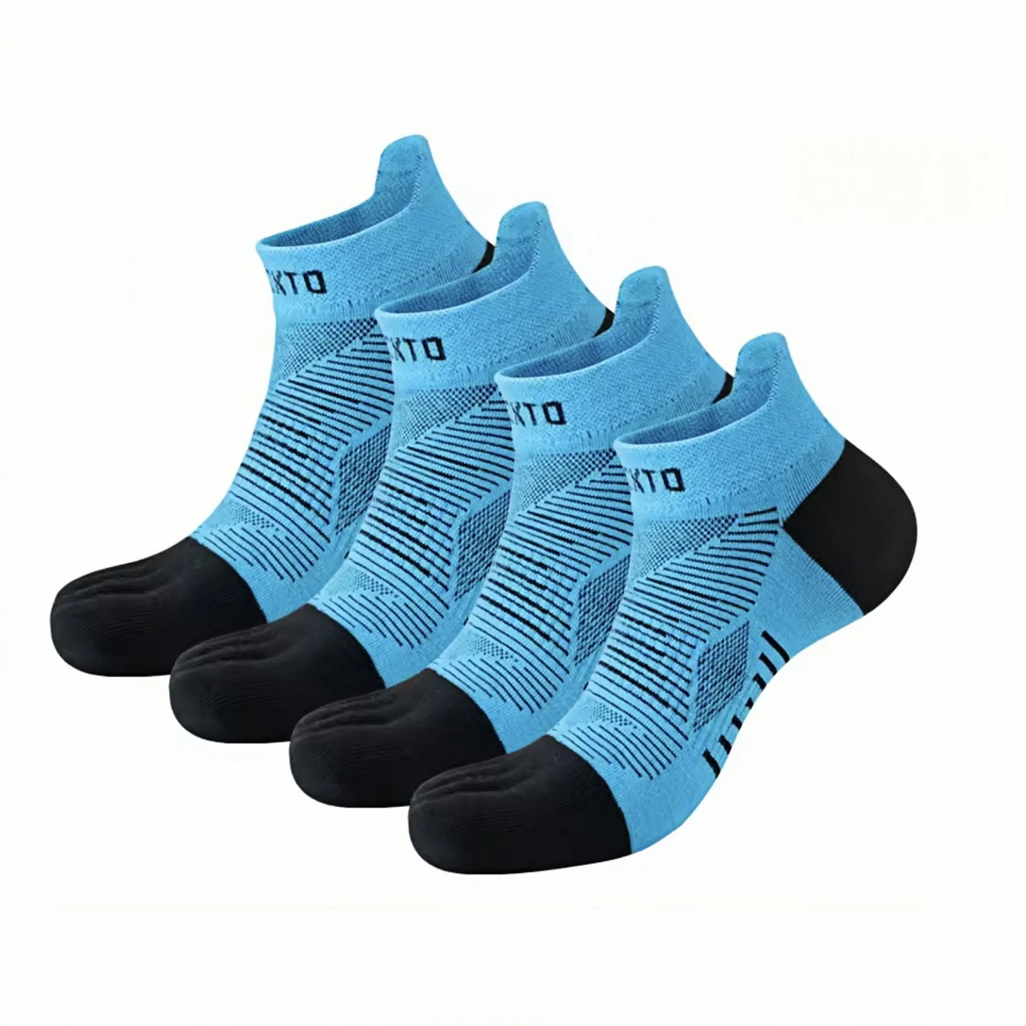 INOXTO Running Toe Socks-4 Pairs COOLMAX® - Image 12