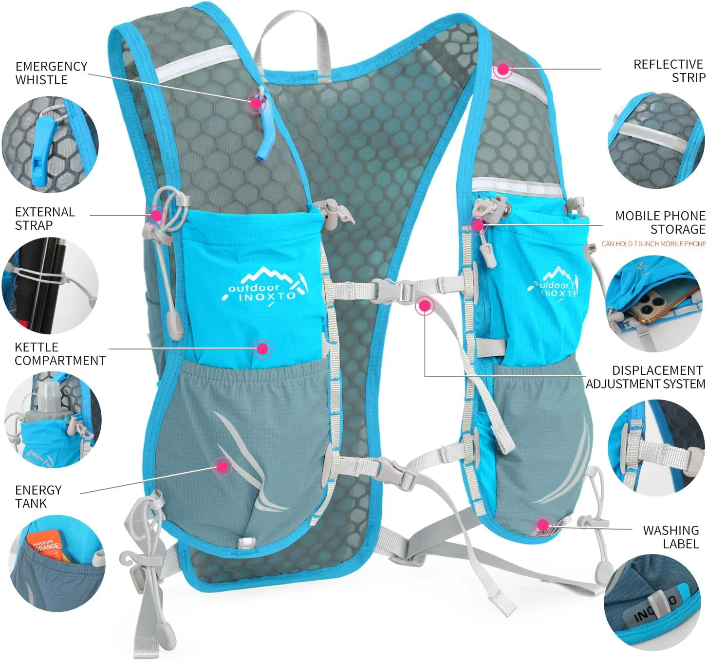 INOXTO Running Vest Pro Set - Image 11
