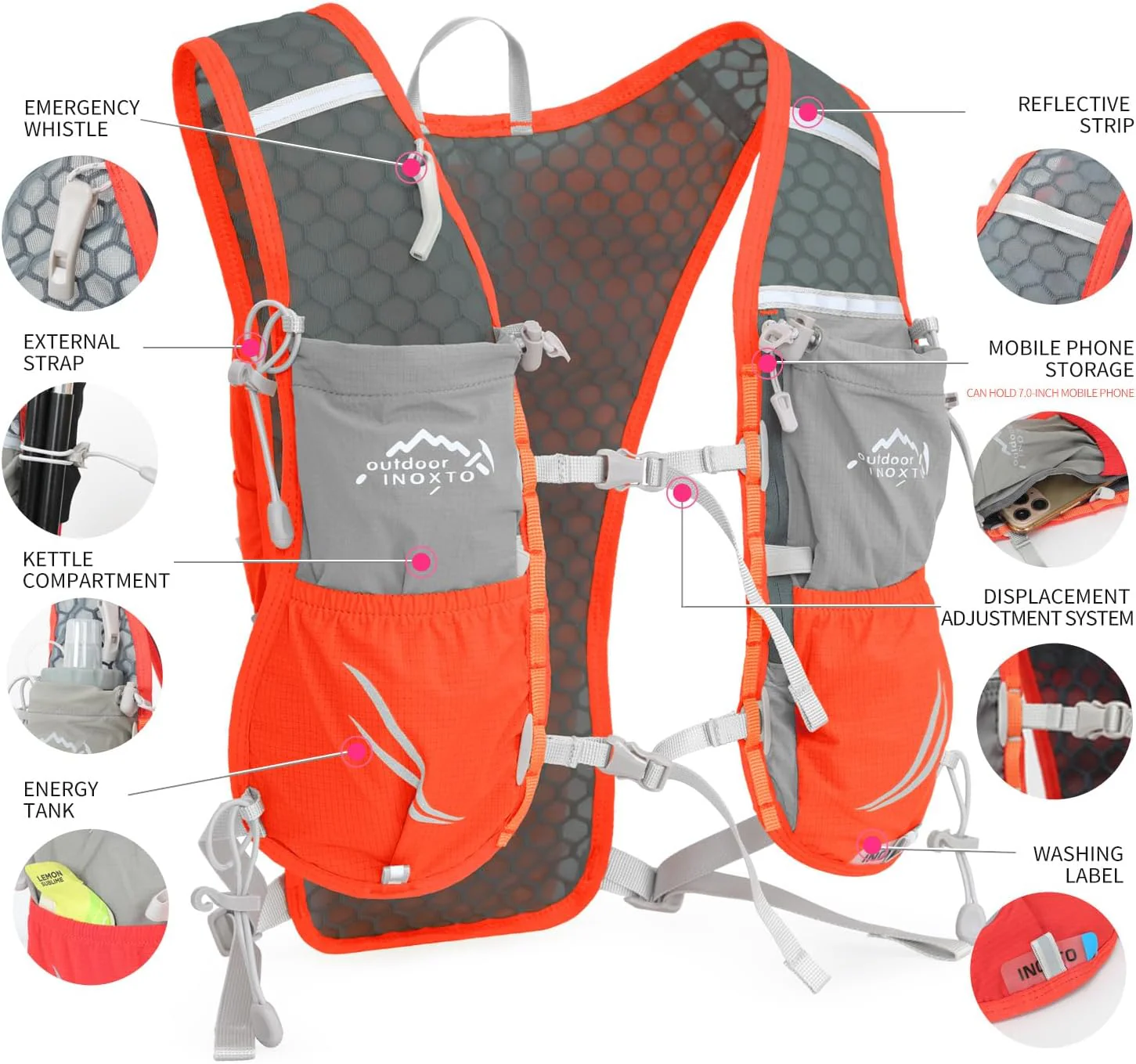INOXTO Running Vest Pro Set - Image 17