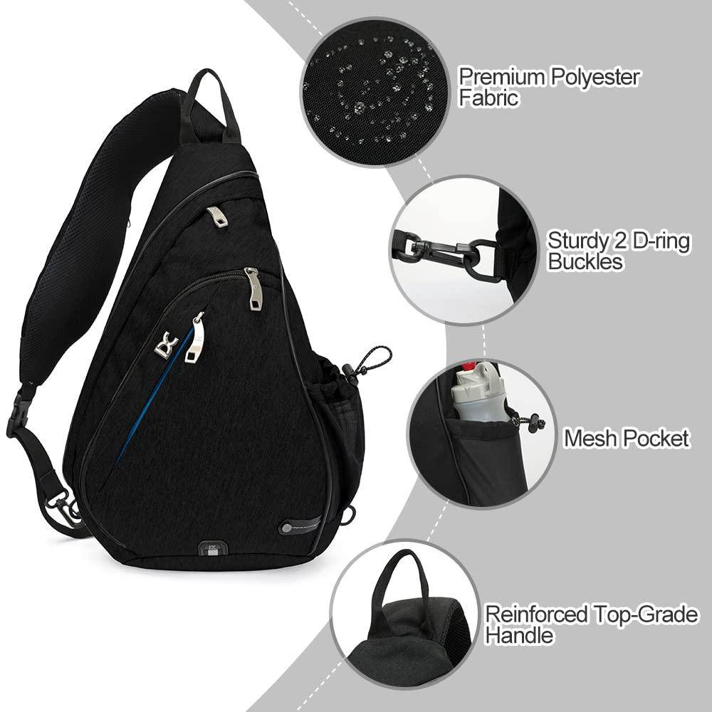 INOXTO Sling Bag for Men and Women, Chest Bag - Image 21