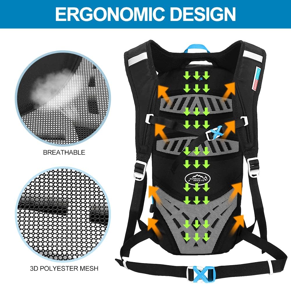 INOXTO Topspeed 10 Lightweight Hydration Pack for Outdoor - Image 12