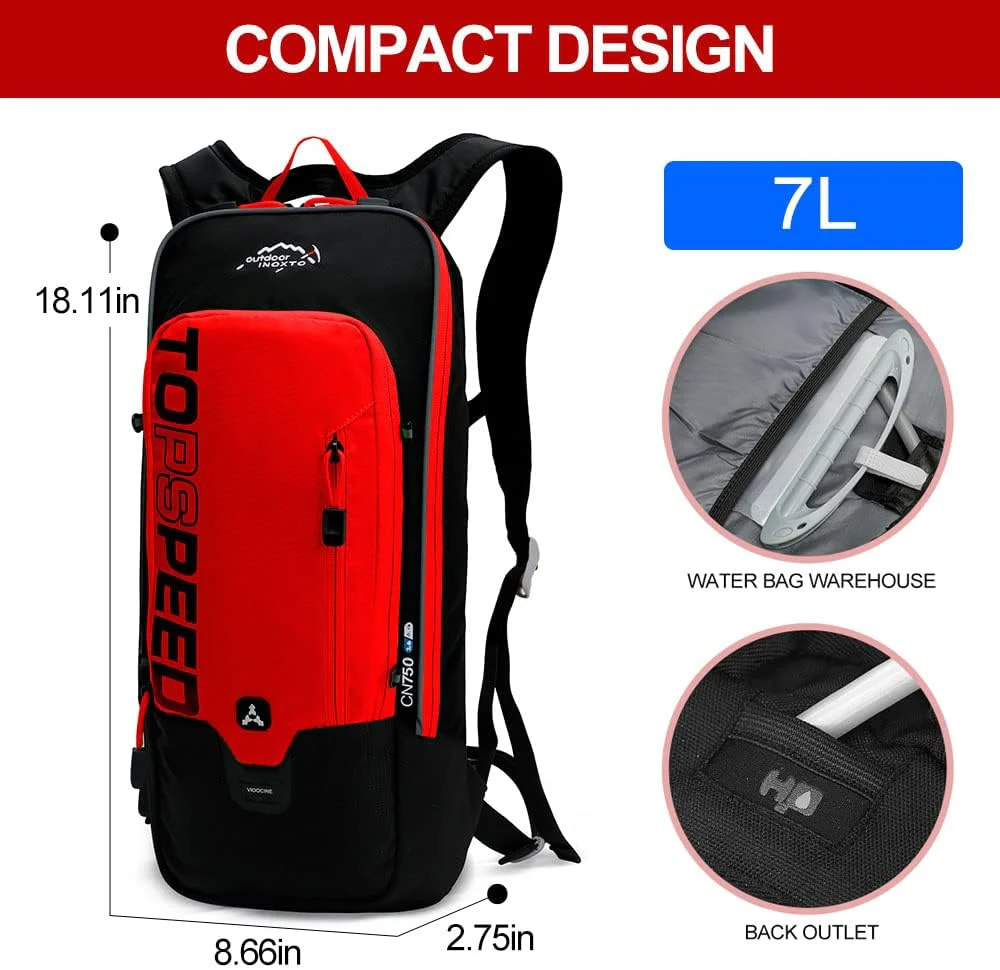 INOXTO Topspeed 10 Lightweight Hydration Pack for Outdoor - Image 15