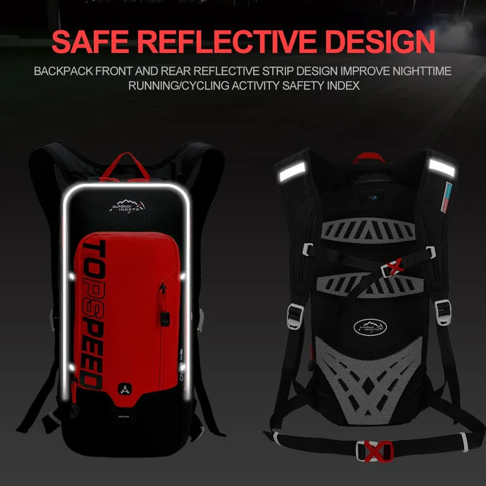 INOXTO Topspeed 10 Lightweight Hydration Pack for Outdoor - Image 17