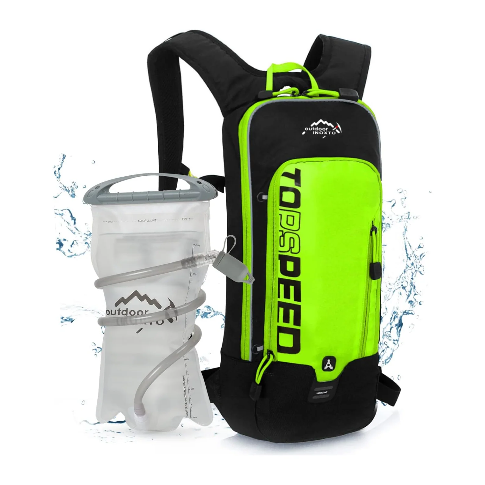 INOXTO Topspeed 10 Lightweight Hydration Pack for Outdoor - Image 25