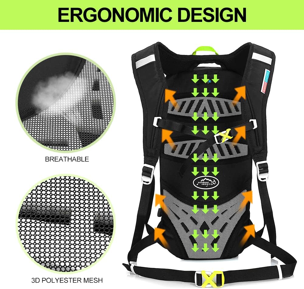 INOXTO Topspeed 10 Lightweight Hydration Pack for Outdoor - Image 28