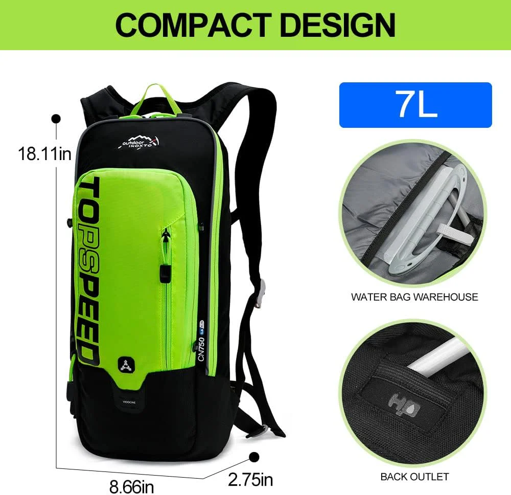 INOXTO Topspeed 10 Lightweight Hydration Pack for Outdoor - Image 29