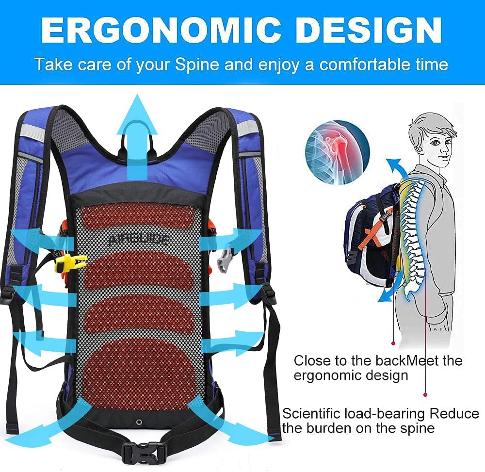 INOXTO Topspeed 18 Hydration  Backpack for Outdoor Trail Marathon Race Cycling Camping - Image 10
