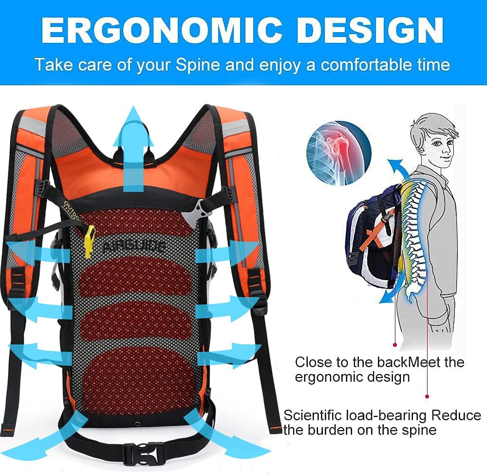 INOXTO Topspeed 18 Hydration  Backpack for Outdoor Trail Marathon Race Cycling Camping - Image 21