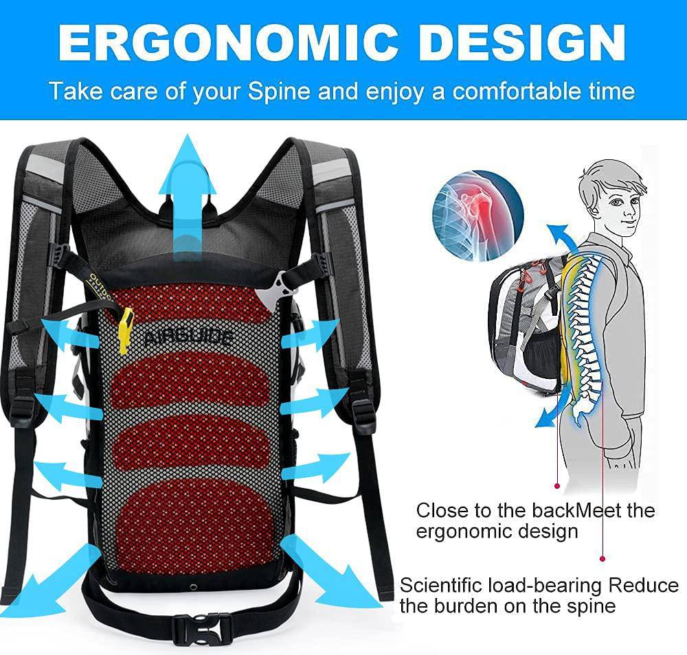 INOXTO Topspeed 18 Hydration  Backpack for Outdoor Trail Marathon Race Cycling Camping - Image 4