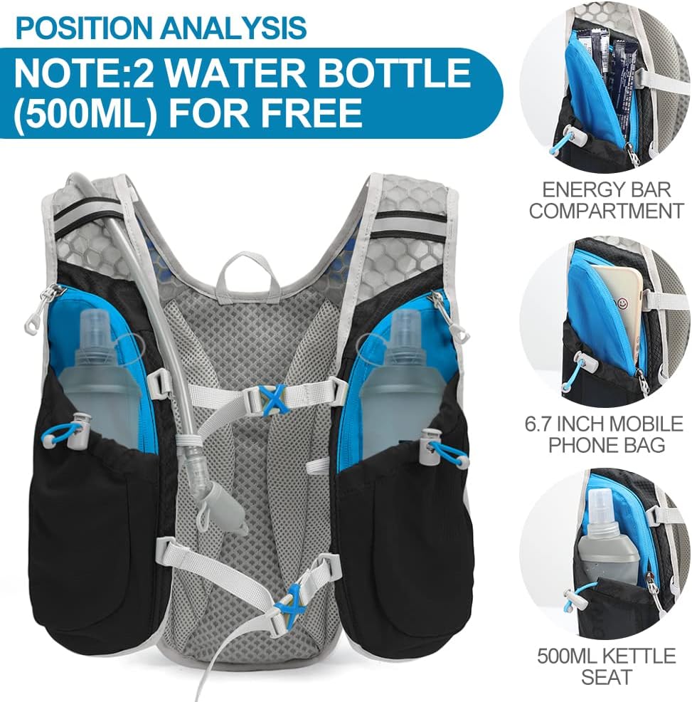 INOXTO Topspeed 8 Running Hydration Vest - Image 12