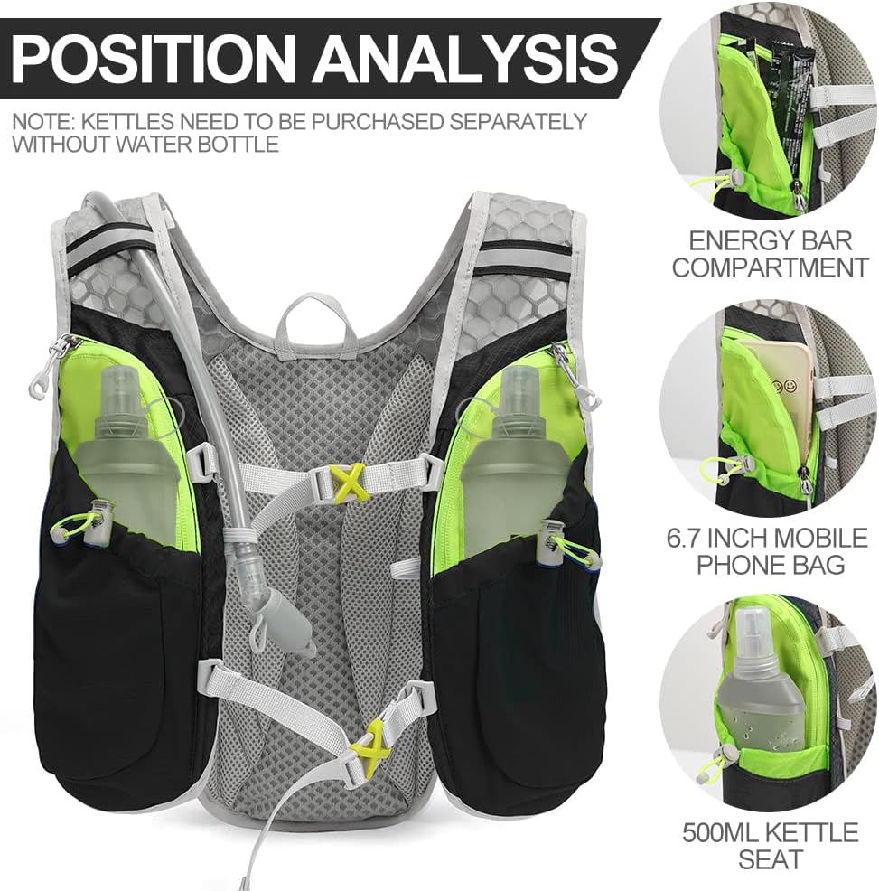 INOXTO Topspeed 8 Running Hydration Vest - Image 16