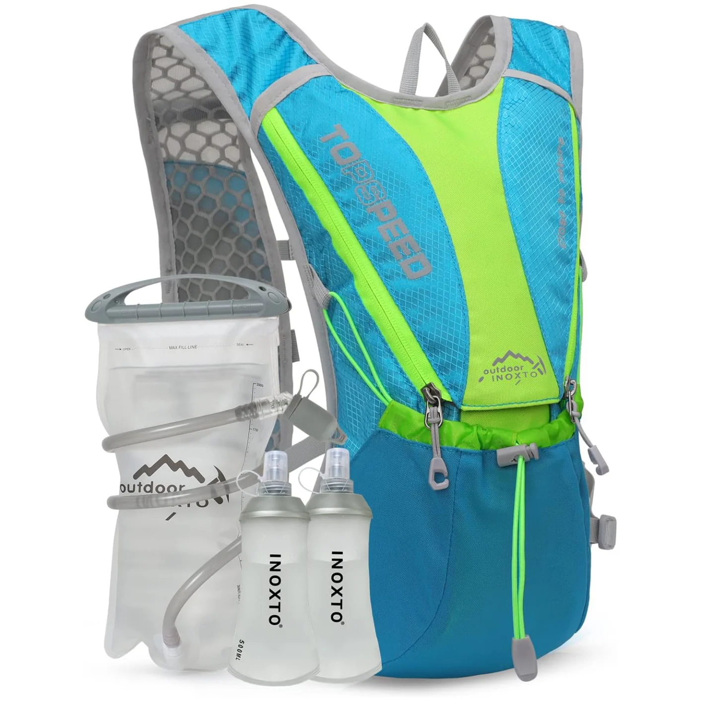 INOXTO Topspeed 8 Running Hydration Vest - Image 21