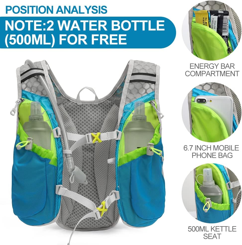INOXTO Topspeed 8 Running Hydration Vest - Image 30