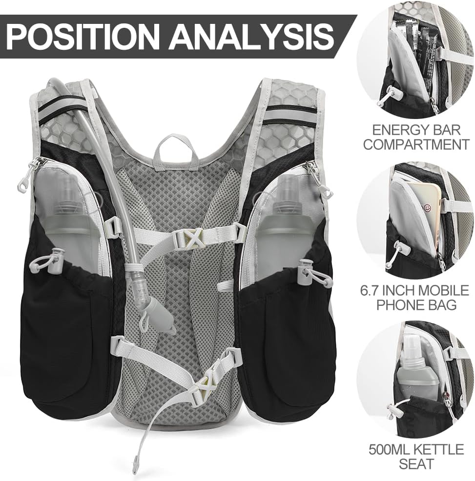 INOXTO Topspeed 8 Running Hydration Vest - Image 5