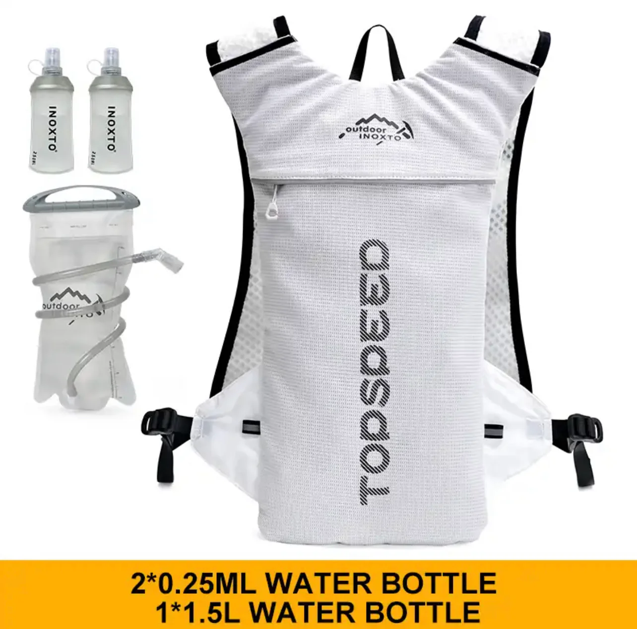 INOXTO Topspeed 8 Running Hydration Vest Backpack - Image 16