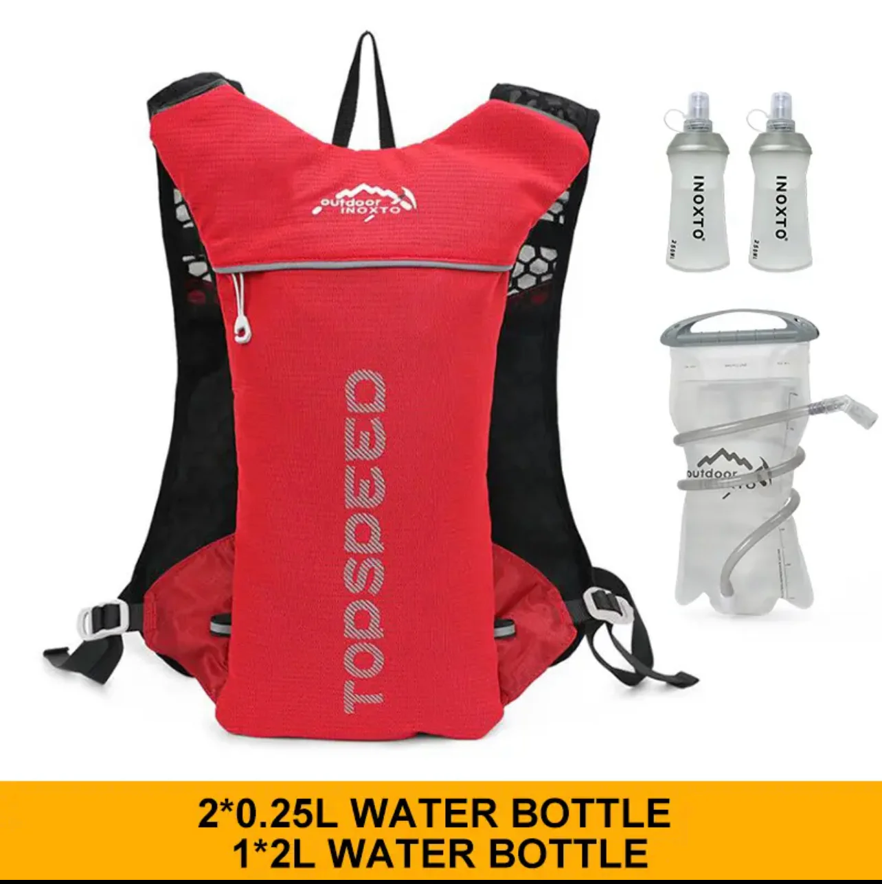 INOXTO Topspeed 8 Running Hydration Vest Backpack - Image 19