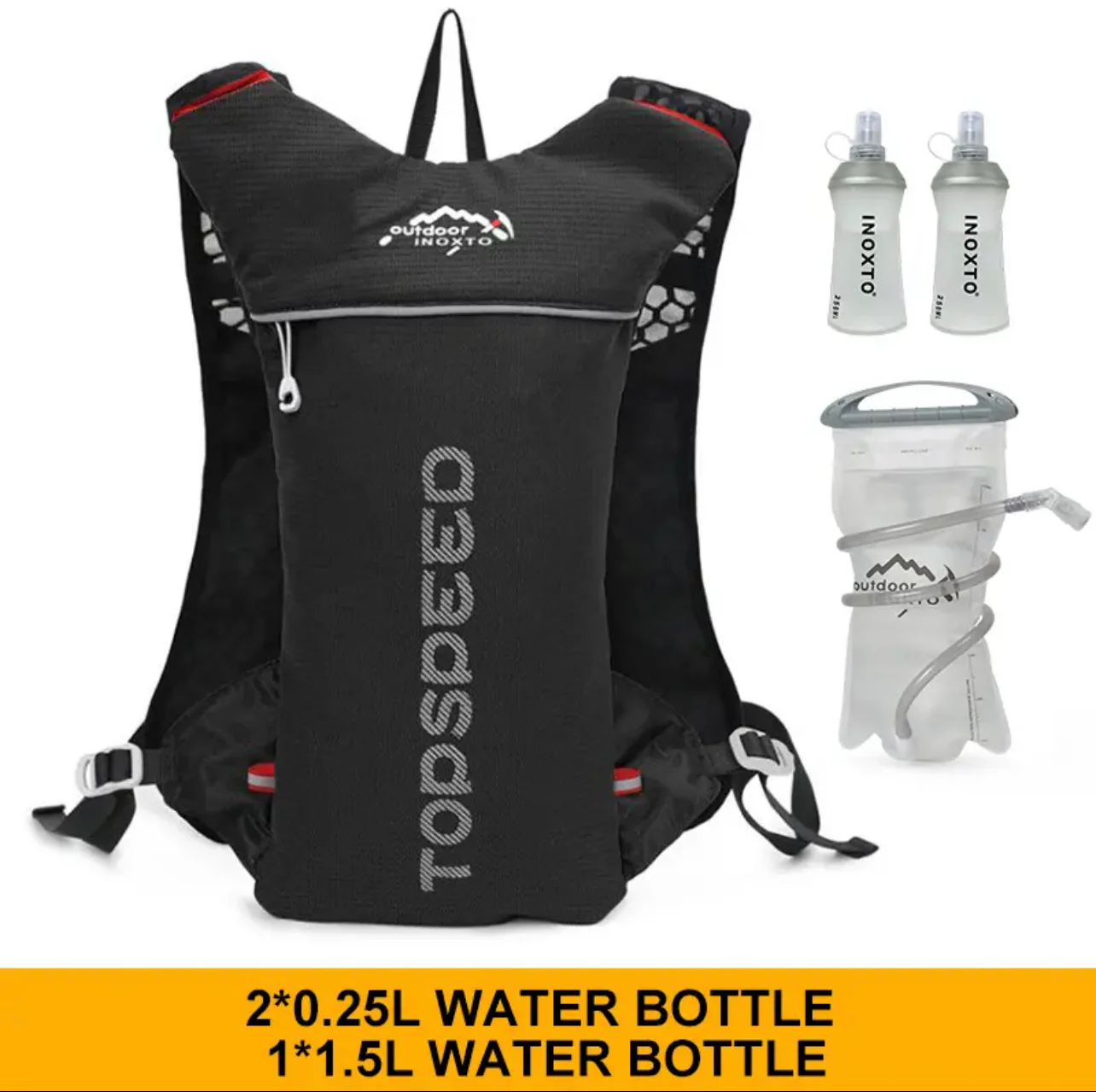 INOXTO Topspeed 8 Running Hydration Vest Backpack - Image 22