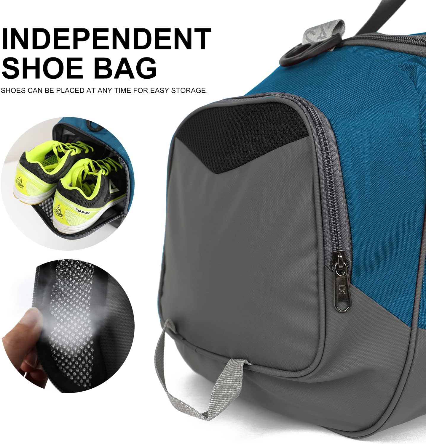 INOXTO Travel Duffel Bag, Sport Gym Bag - Image 16