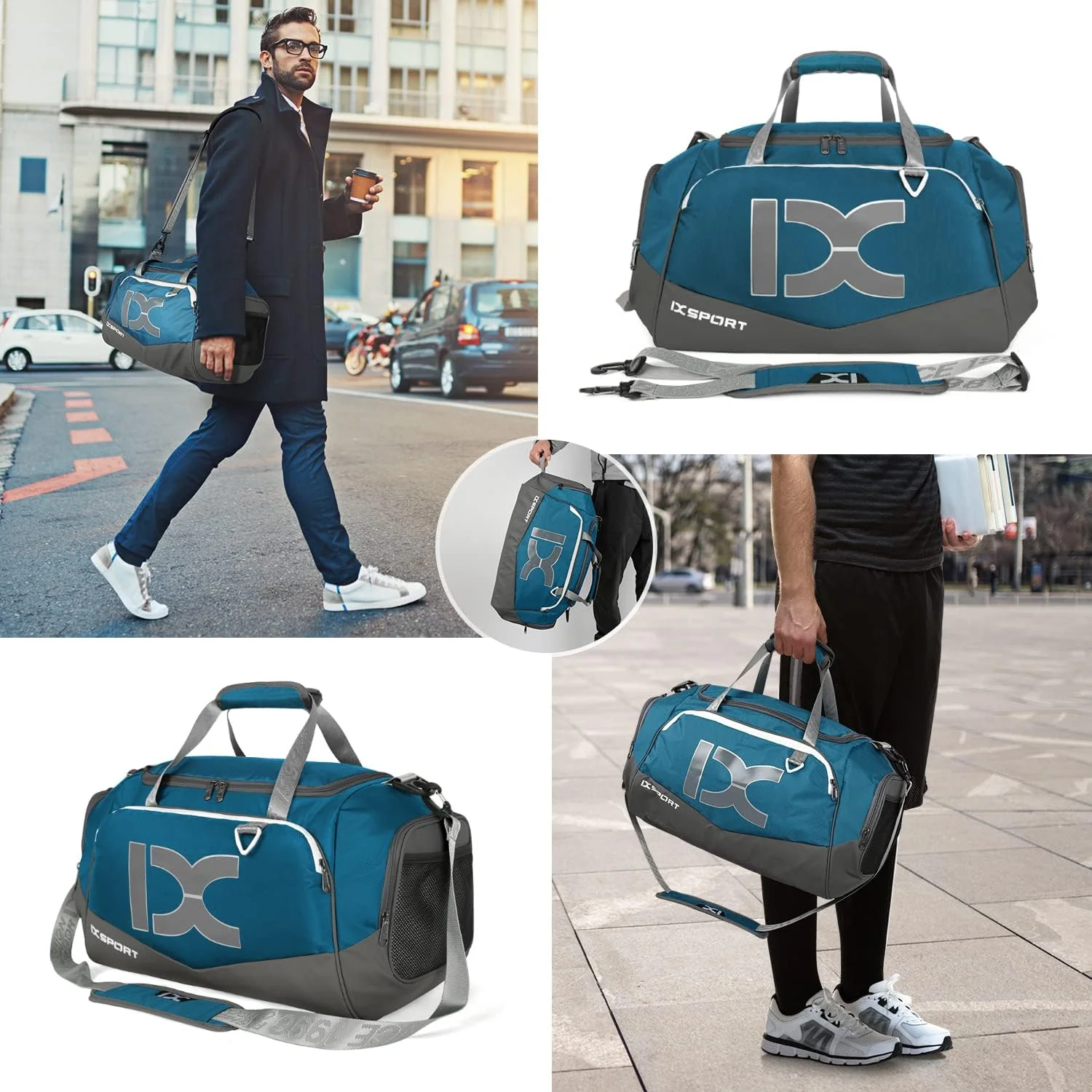 INOXTO Travel Duffel Bag, Sport Gym Bag - Image 19