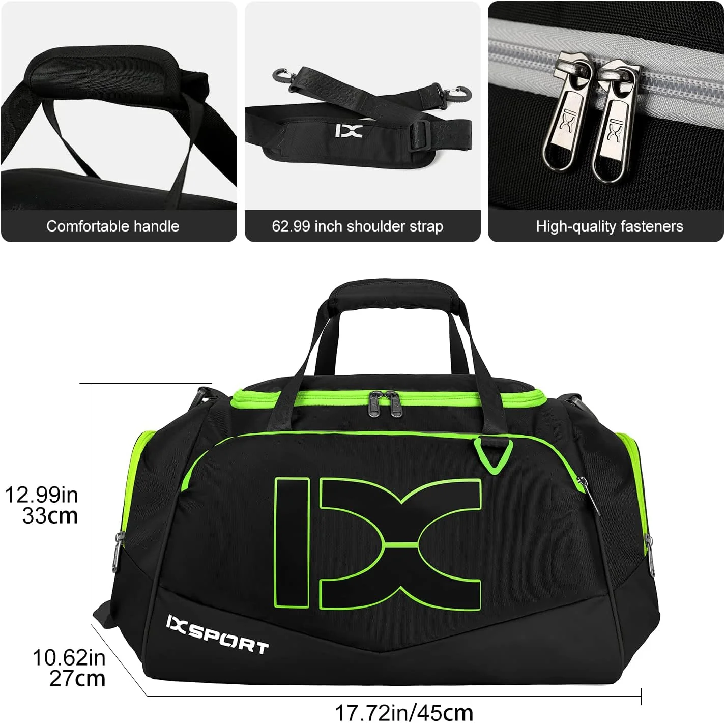 INOXTO Travel Duffel Bag, Sport Gym Bag - Image 21