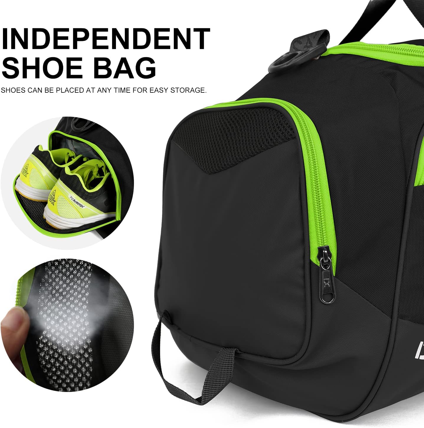 INOXTO Travel Duffel Bag, Sport Gym Bag - Image 22