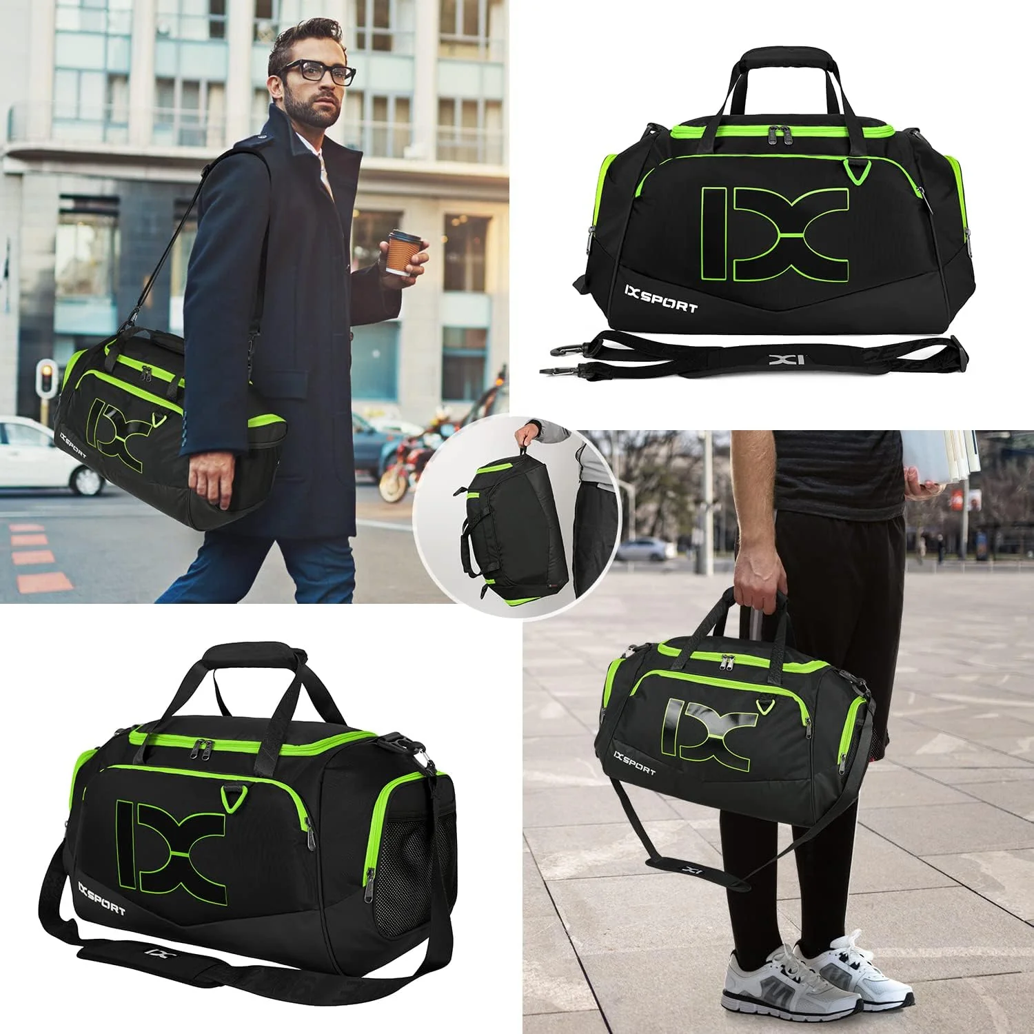 INOXTO Travel Duffel Bag, Sport Gym Bag - Image 24