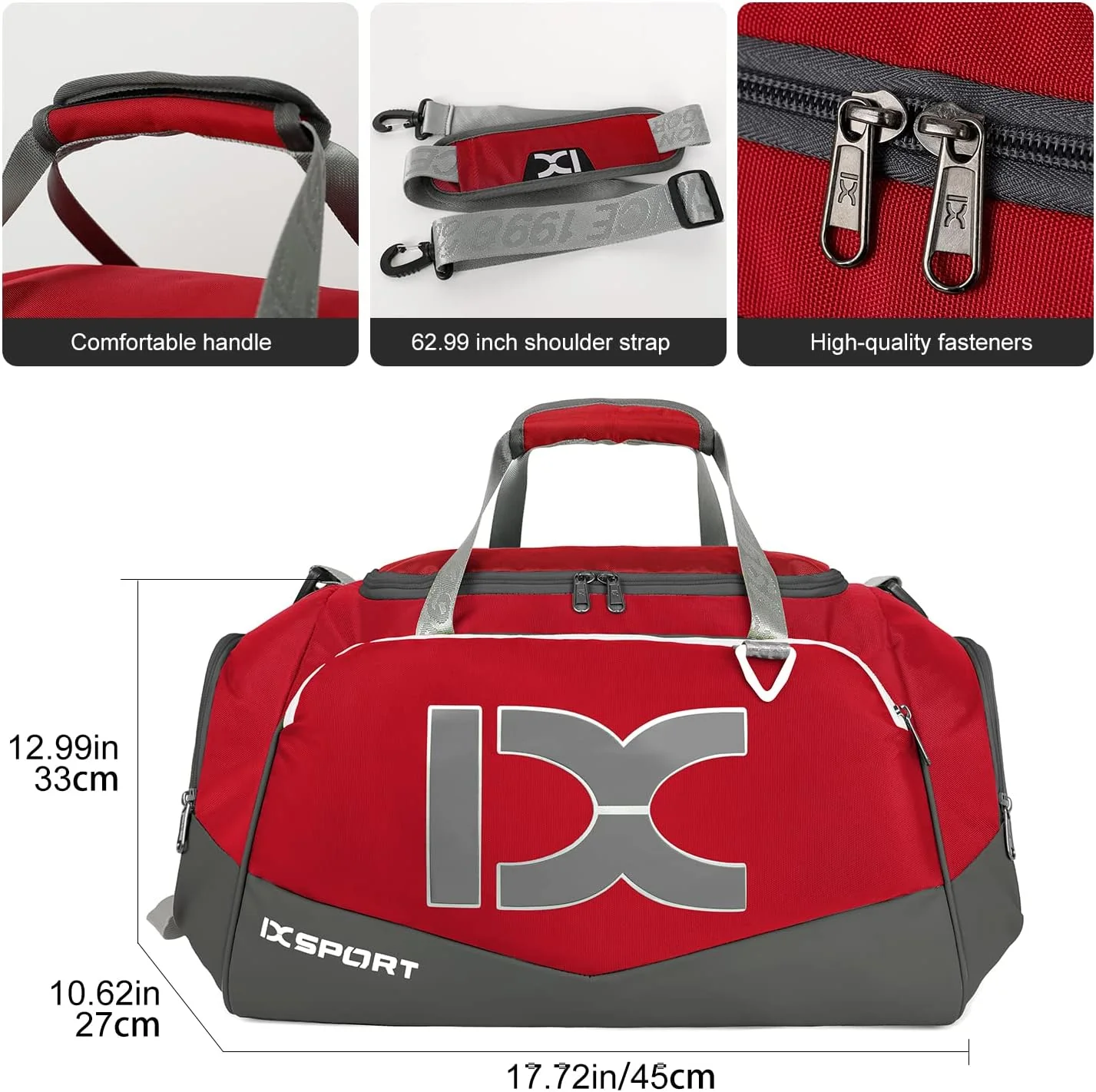 INOXTO Travel Duffel Bag, Sport Gym Bag - Image 26