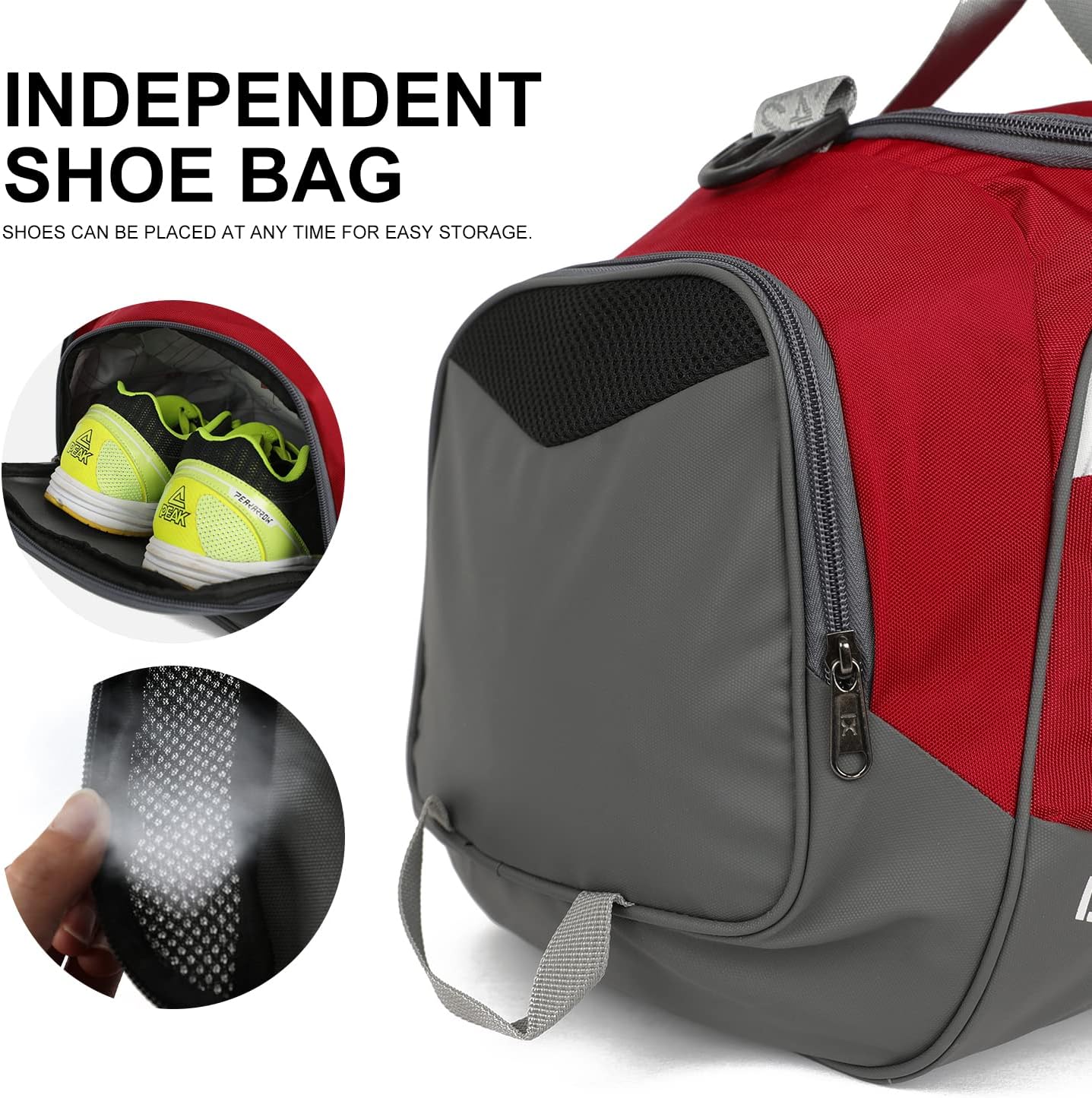 INOXTO Travel Duffel Bag, Sport Gym Bag - Image 27