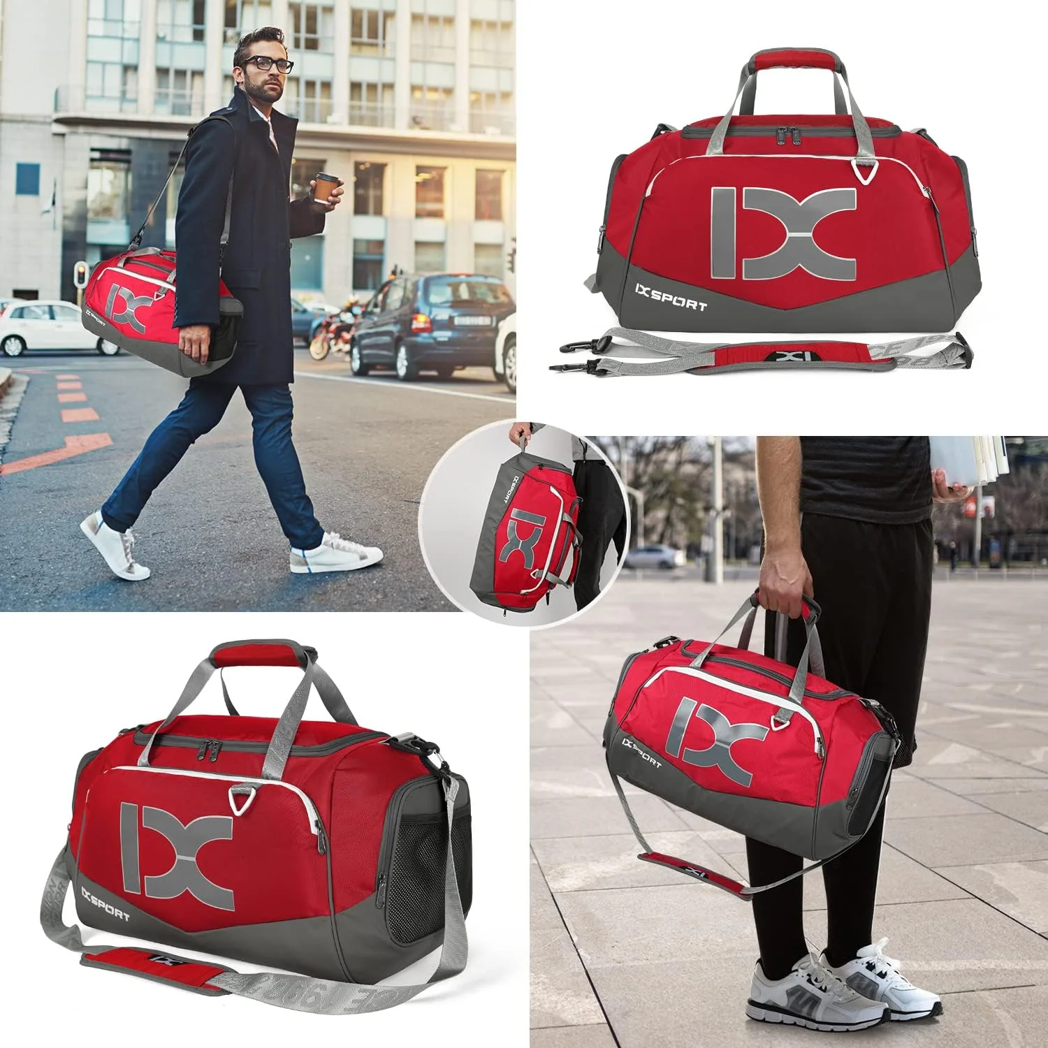 INOXTO Travel Duffel Bag, Sport Gym Bag - Image 31