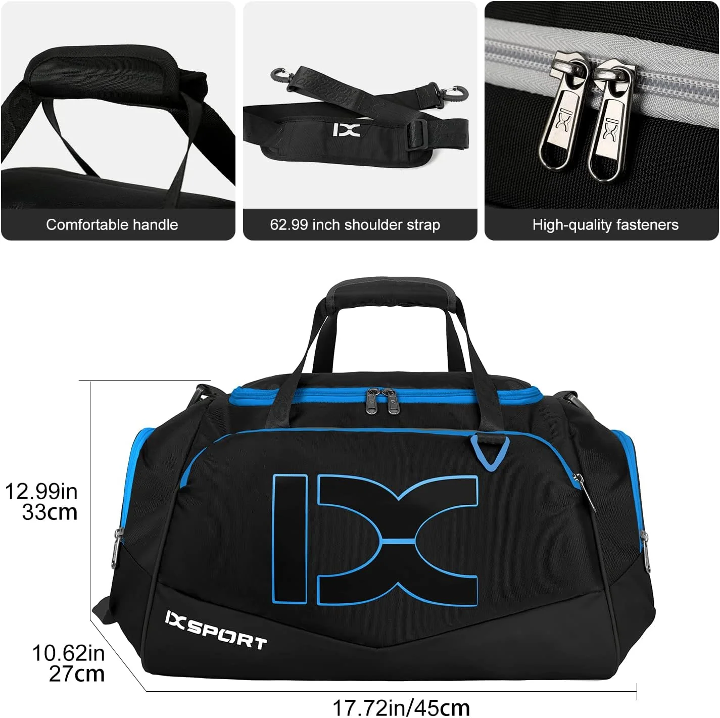 INOXTO Travel Duffel Bag, Sport Gym Bag - Image 33