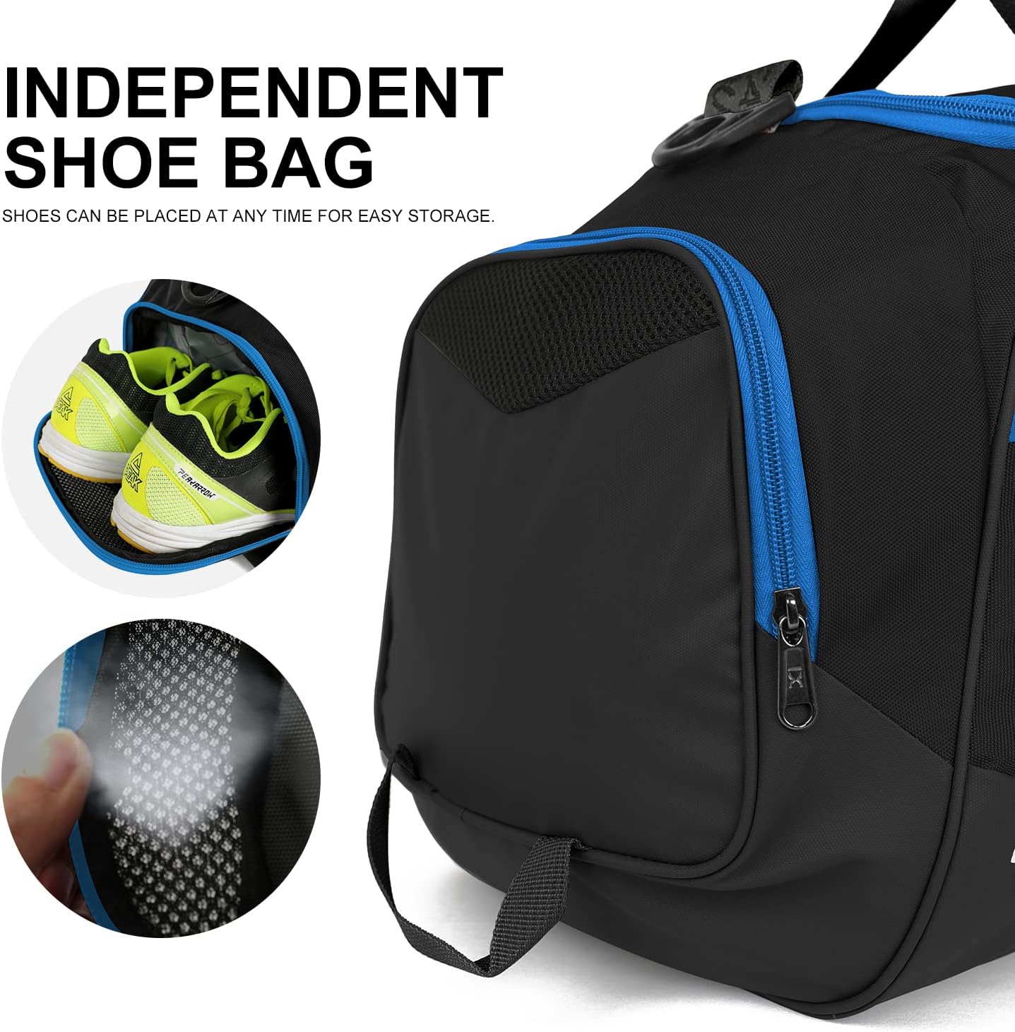 INOXTO Travel Duffel Bag, Sport Gym Bag - Image 34
