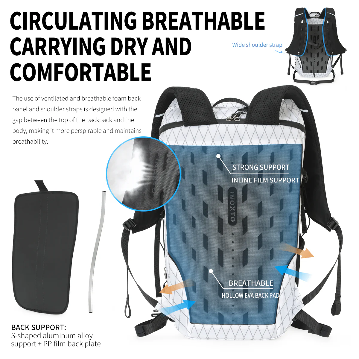 INOXTO Wilderness 22L Backpack - Image 4